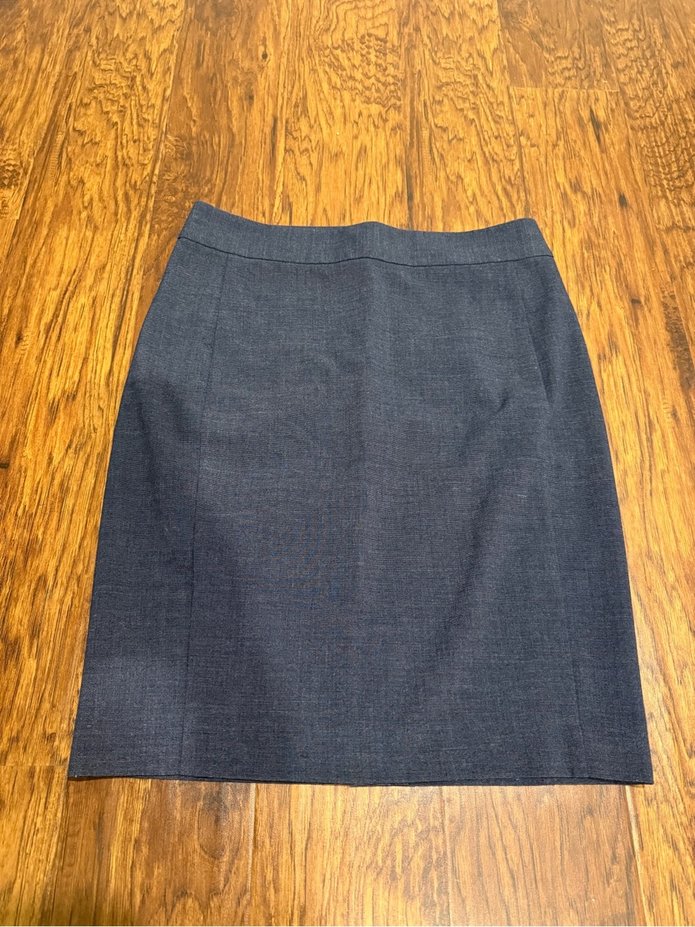 LOFT Factory Navy Stretch Pencil Skirt Size 0
